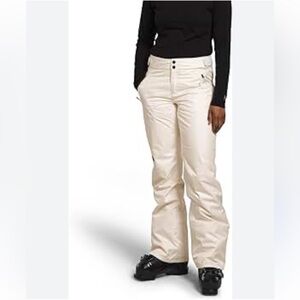 THE‎ NORTH FACE Women's Snowboard Ski Pants Freedom Insulated HyVent White Large